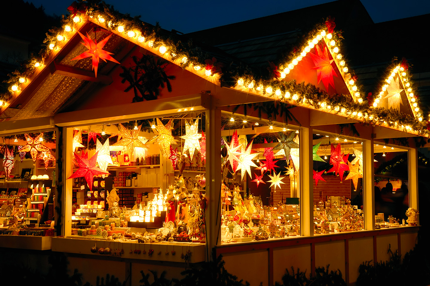 Image chalet de Noël